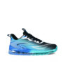 Men's Streetwear Casual Sneakers  Black Cyan Gradient UGNBR-06
