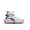 High-Top Knit Sneakers All White  UGNBR-19