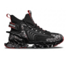 Running Shoes High Black 2411-B