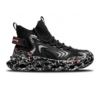 Running Shoes High Black White Red