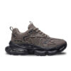 Men's Chunky Air Cushion Sneakers Dark Brown / Black UGNBR-65