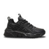Men's Chunky Tactical Running Sneakers CEAK Triple Black UGNBR-89