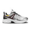Men's Retro Techwear Running Sneakers Metallic Silver / Red  UGNBR-91