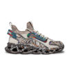 Men's Blade Knit Running Sneakers Khaki UGNBR -153