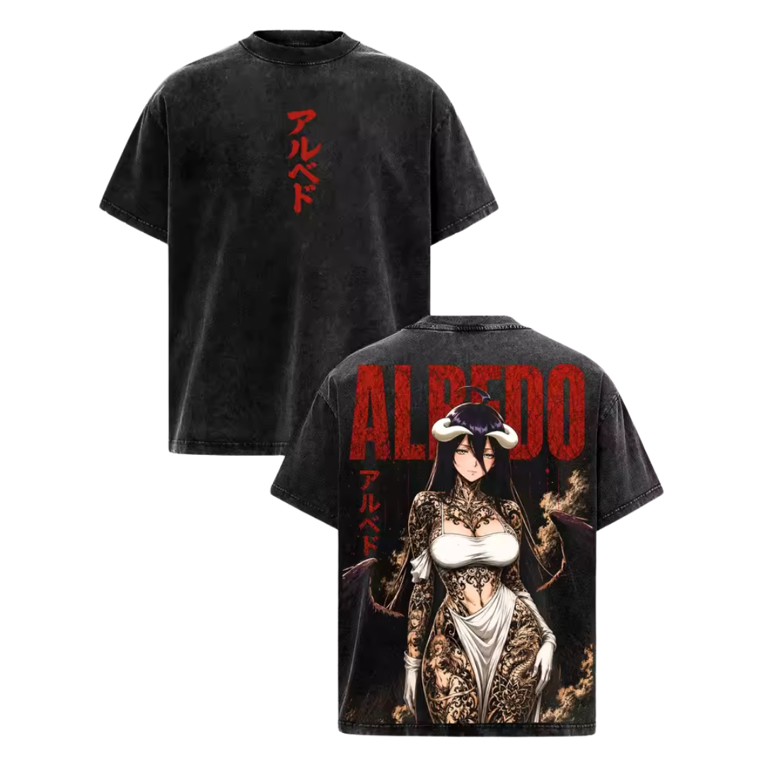 Anime Overlord Albedo T Shirt UG0224