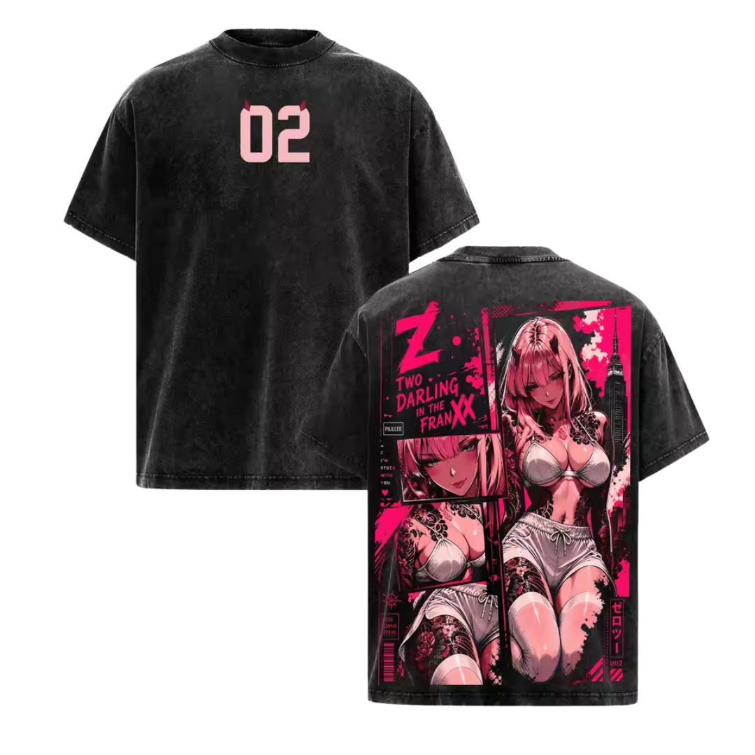 Anime Zero Two T Shirt UG0337