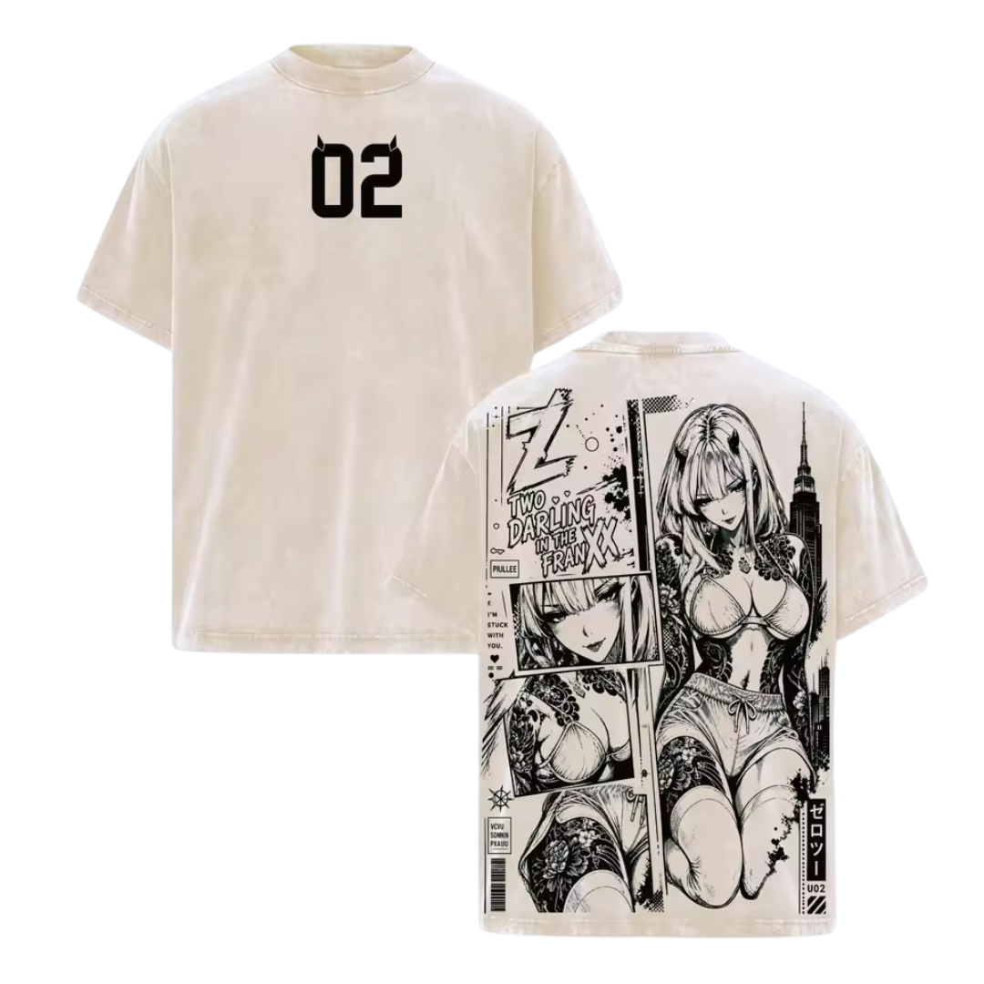 Anime Zero Two T Shirt UG0338