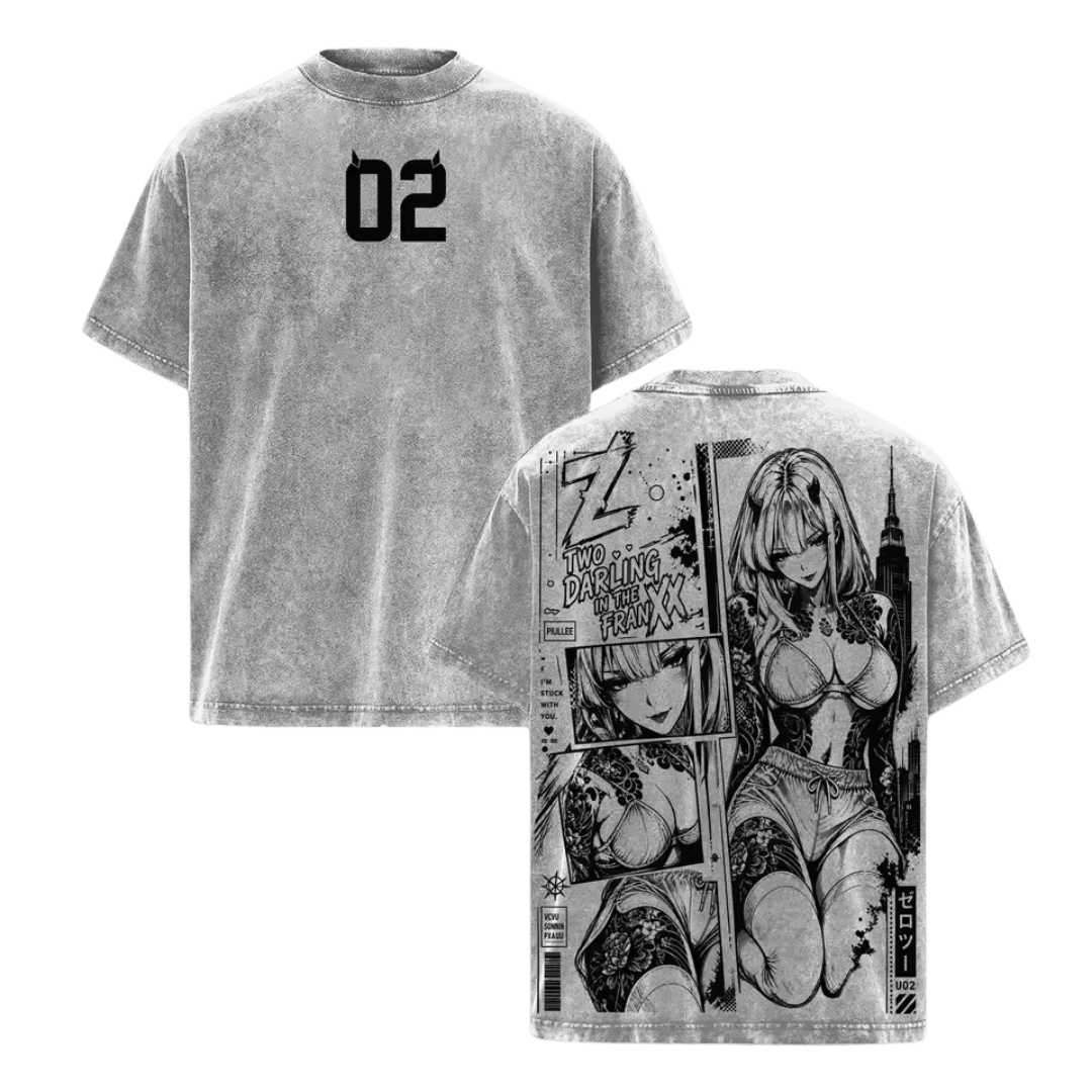 Anime Zero Two T Shirt UG0339