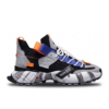 Chunky Sneakers Black Grey Orange Blue