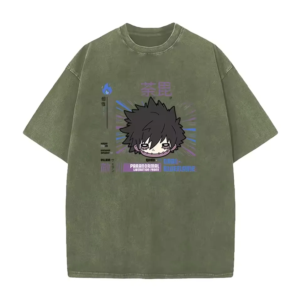 Japan Anime My Hero Academia Dabi Cool Graphic Printed T Shirt UG0228