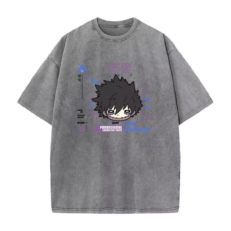 Japan Anime My Hero Academia Dabi Cool Graphic Printed T Shirt UG0229