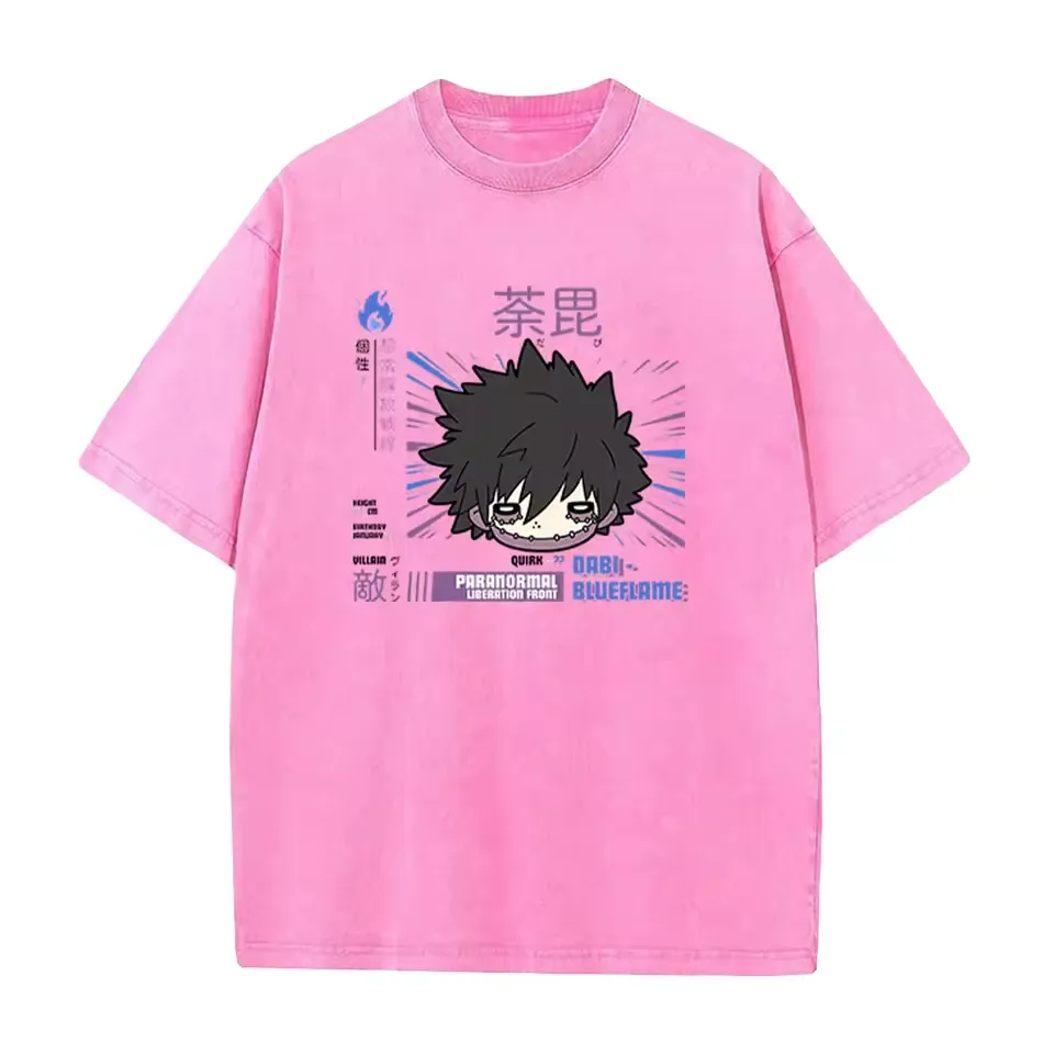 Japan Anime My Hero Academia Dabi Cool Graphic Printed T Shirt UG0332