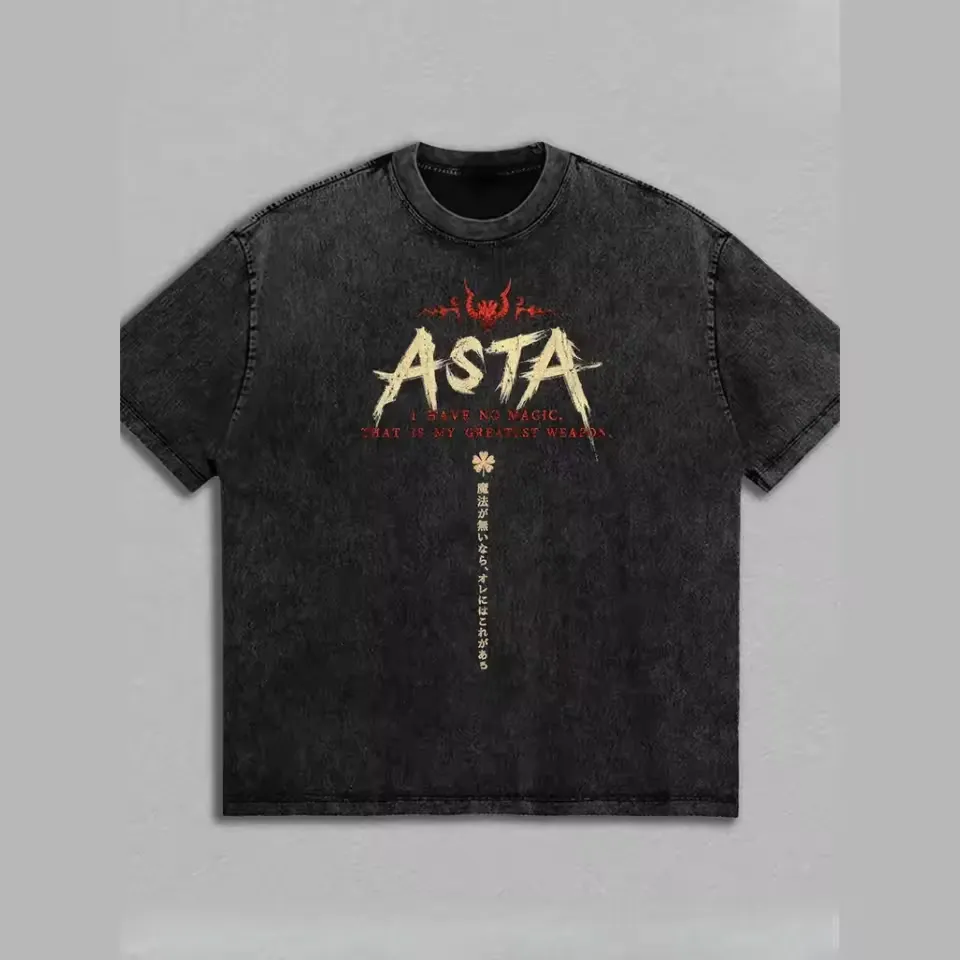 Manga Black Clover Asta T Shirt UG0223_1