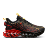 Men’s Blade Hollow Sole Running Shoes Black Red Yellow 1810-R