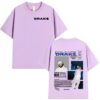 Rapper Drake Tour 2025 Album Graphic T Shirt- UG0150